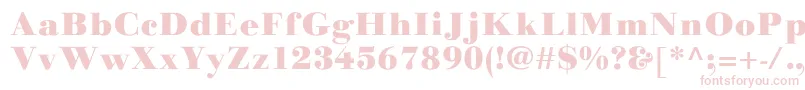 LinotypegianottenBlack Font – Pink Fonts