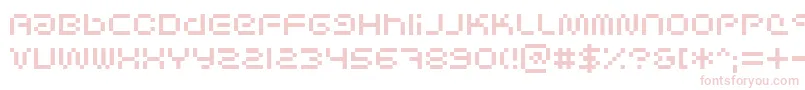 Scifibit Font – Pink Fonts on White Background