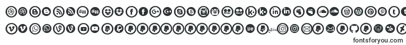 SocialCirclesV1.1 Font – Fonts for Adobe Muse