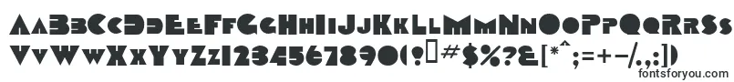 Шрифт TobagosskBold – грубые шрифты
