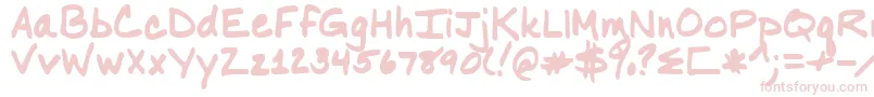 Nancyyoff Font – Pink Fonts