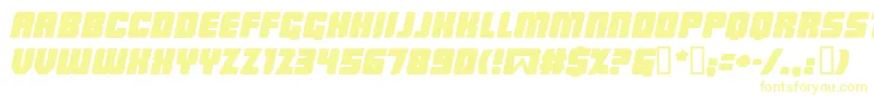 LowriderBbItalic Font – Yellow Fonts