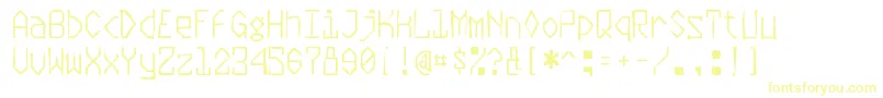 Plasmaticgaunt Font – Yellow Fonts