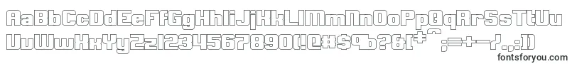 ClarkBoldHollow-fontti – Fontit Google Chromelle