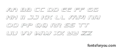 Review of the Skymarshal3Dital Font