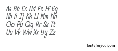 PanforteRegularItalic Font