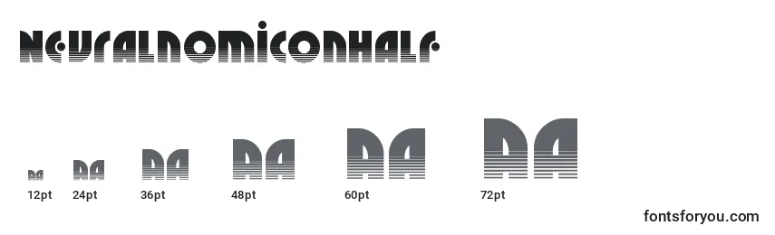 Neuralnomiconhalf Font Sizes