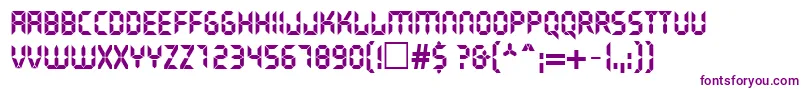 LiquidcrystalNormal Font – Purple Fonts on White Background