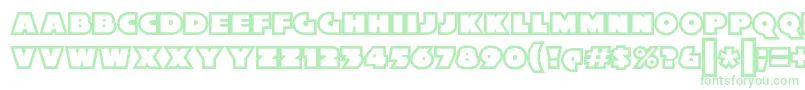 XylitolOutline Font – Green Fonts