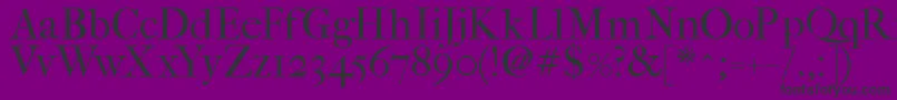 Fefcrm2 Font – Black Fonts on Purple Background