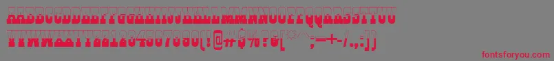 AGildiatitulbw Font – Red Fonts on Gray Background