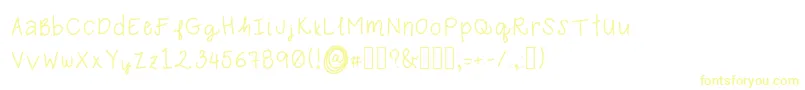 Karebear Font – Yellow Fonts