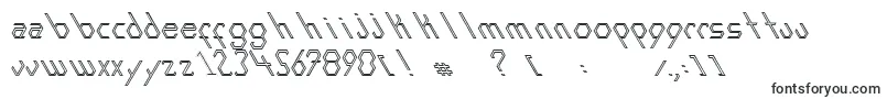 ExansInline-Schriftart – Schriftarten, die mit E beginnen
