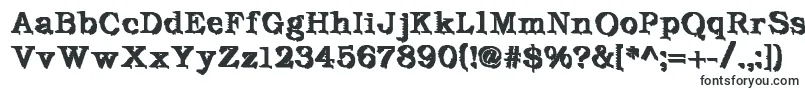 DeFutura-fontti – Serifeillä varustetut fontit