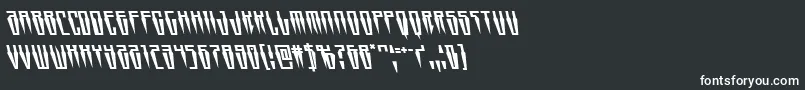 Swordtoothleft Font – White Fonts