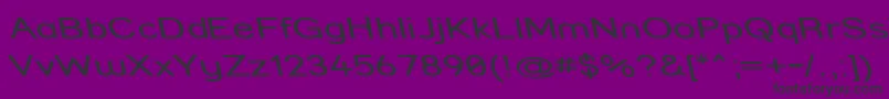 StreetCompressedReverseItalic Font – Black Fonts on Purple Background