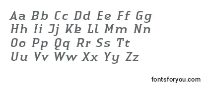 Review of the LinotypeAuthenticSmallSerifItalic Font