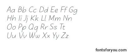 Review of the KasihItalic Font