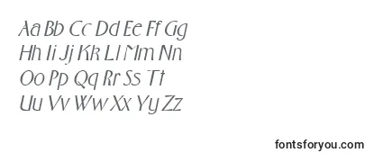 FosterItalic Font