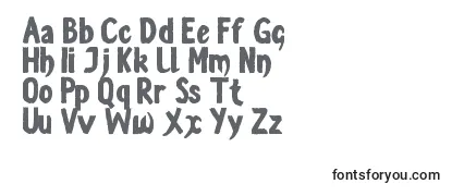 Review of the LevantateYAndate Font