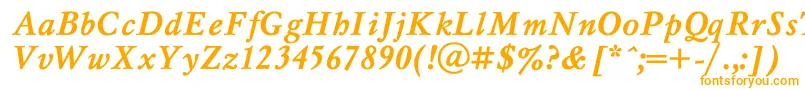 MyslBoldItalic Font – Orange Fonts