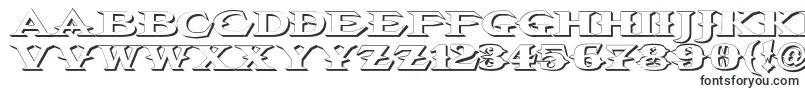 Шрифт Vtcbelialsblade3D – шрифты, начинающиеся на V