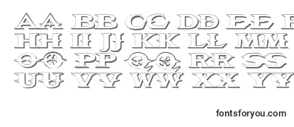 Обзор шрифта Vtcbelialsblade3D