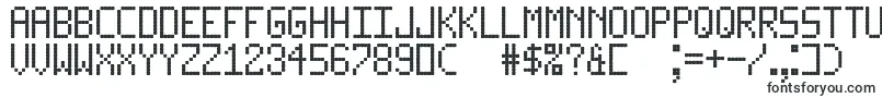 Шрифт LedLcd123 – шрифты для Adobe Reader