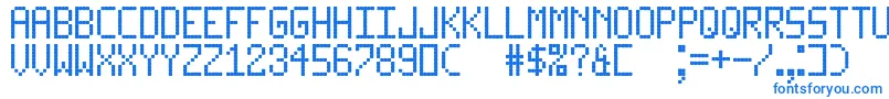 fuente LedLcd123 – Fuentes Azules