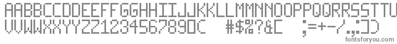 LedLcd123 Font – Gray Fonts