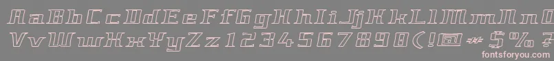 Genericfont Font – Pink Fonts on Gray Background