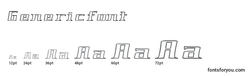 Genericfont Font Sizes