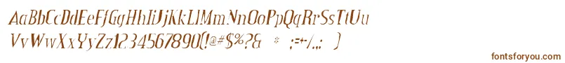 CreditvalleygauntItalic Font – Brown Fonts