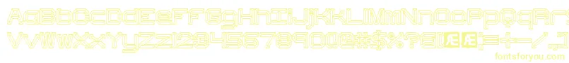 Hbevel Font – Yellow Fonts