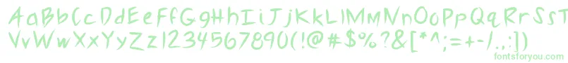 Kbslasher Font – Green Fonts