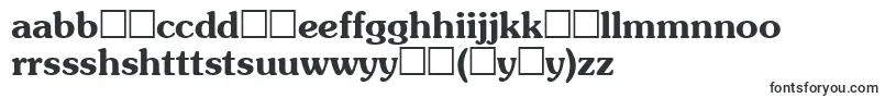 SouvenirBold-Schriftart – haussa Schriften