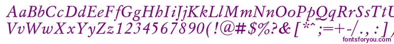 MyslcItalic Font – Purple Fonts