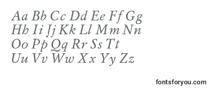 MyslcItalic Font