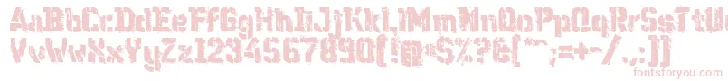 WcWunderbachMix Font – Pink Fonts on White Background