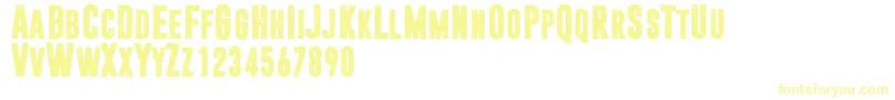 Dreamwalker-Schriftart – Gelbe Schriften
