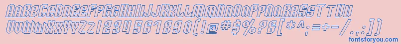 More about SfArcheryBlackScOutlineOblique Font SfArcheryBlackScOutlineOblique Font – Blue Fonts on Pink Background