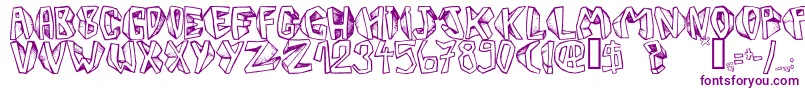 Barbtwistedblocks Font – Purple Fonts