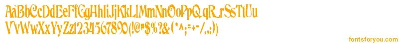 DancingRegular Font – Orange Fonts