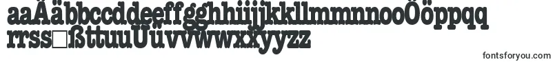 Шрифт Boccitext13Bold – немецкие шрифты