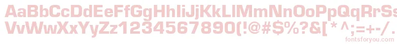 PalindromeBlackSsiBold Font – Pink Fonts on White Background