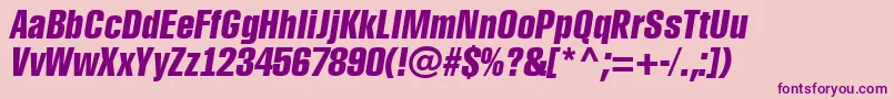 fuente ARubricacnBolditalic – Fuentes Moradas Sobre Fondo Rosa