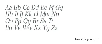 ToledoantiqueItalic Font