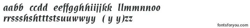 ElegantiaBolditalic-fontti – hausan fontit