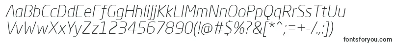 NeoSansProLightItalic Font – Fonts for Corel Draw