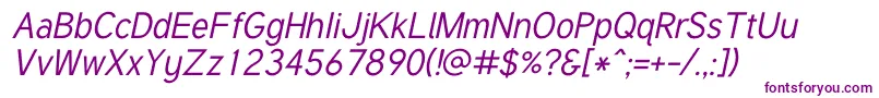 TuffyItalic Font – Purple Fonts